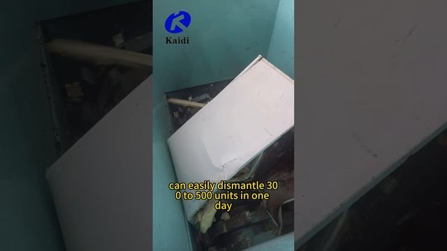 Waste Refrigerator Disassembly And Recycling Line #recycling #waste #machine#refrigerator смотреть онлайн