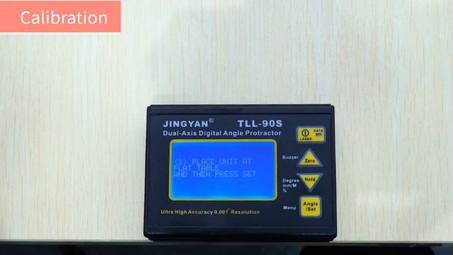 TLL-90S Digital Protractor Gyroscope Usage Tutorial