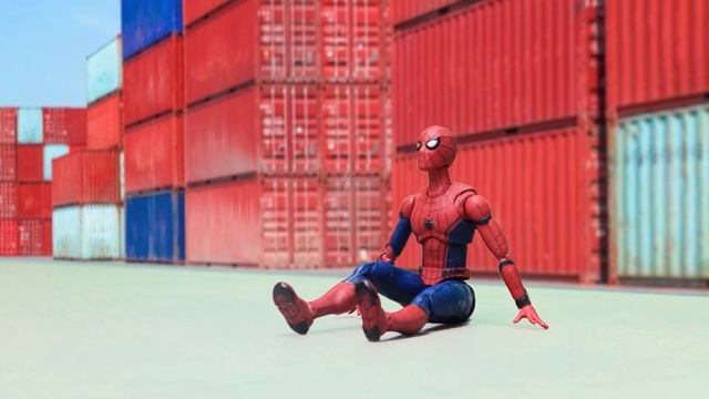 Spidey-evil Attack Spider-man Homecoming In Spider-verse | Figure Stop Motion смотреть онлайн
