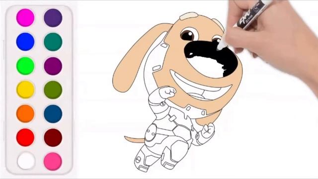 How to draw and color Talking Tom Gold Run - Super Iron Ben #TomGoldRun #TomHeroDash #SuperIronBen смотреть онлайн