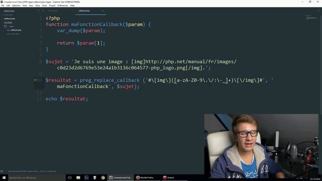 TUTO PHP - LA FONCTION PREG_REPLACE_CALLBACK() (REGEX) смотреть онлайн