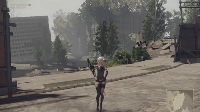 NieR:Automata A2's small sword taunts w/ voice changer смотреть онлайн