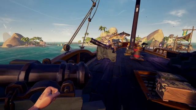 Saving an Outpost in Sea of Thieves (By any means necessary!?) смотреть онлайн