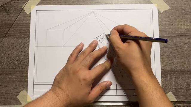 PERSPECTIVE DRAWING TUTORIAL WITH AUDIO смотреть онлайн