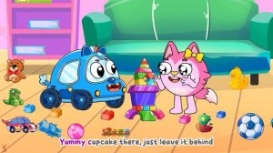 Oh Yes! Four Elements Crayons 🔥🧊Where Is Fire Truck Color?🚓🚌🚗🚑+More Nursery Rhymes by AnimalCars