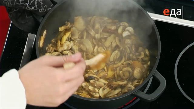 Суп-крем из свежих грибов - Рецепт (ТВ "Еда") смотреть онлайн