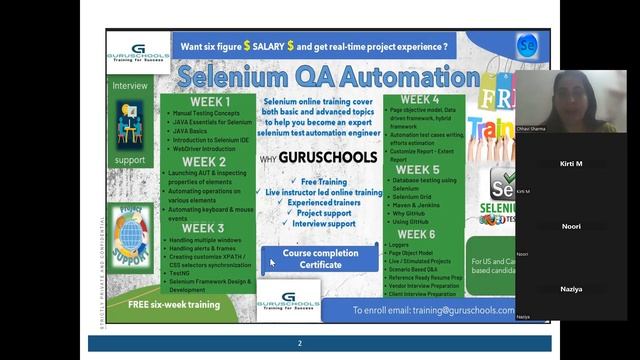 Batch 13 Selenium-Java QA Automation Training Day 1 смотреть онлайн