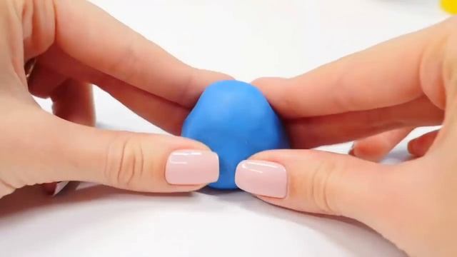 Как сделать из пластилина Плей До мороженое. Лепим с детьми. смотреть онлайн