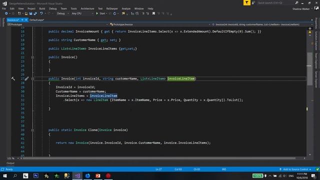 2.7 Creational Design Patterns - Prototype c# نمط смотреть онлайн