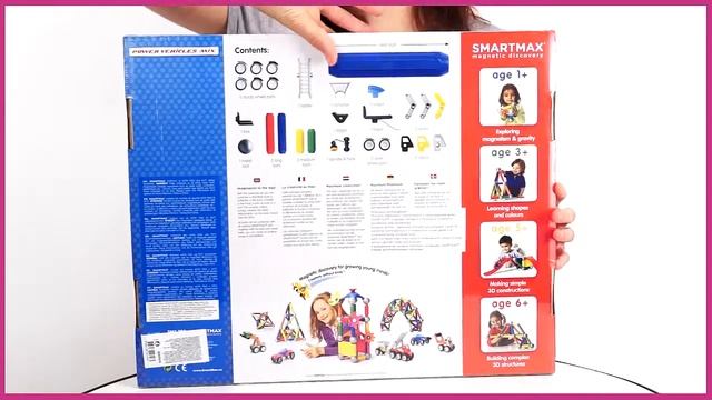 Bondibon Smart Max Магнитный конструктор Мощная техника ВВ0909) смотреть онлайн
