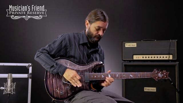 PRS Private Stock 509 Curly Maple Top and Neck Electric Guitar смотреть онлайн