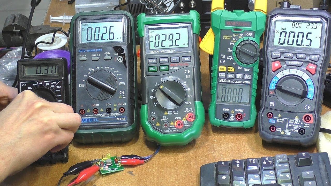 ТЕСТ МУЛЬТИМЕТРОВ НА ПОГРЕШНОСТЬ (Источник опорного напряжения) смотреть онлайн