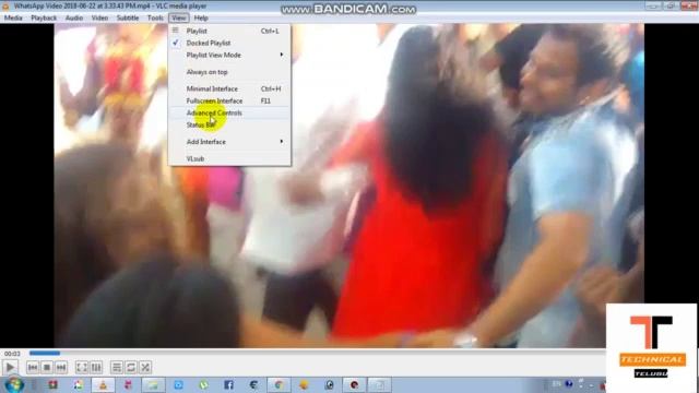 how to cut a video in vlc media player windows 7|| Technical Telugu смотреть онлайн