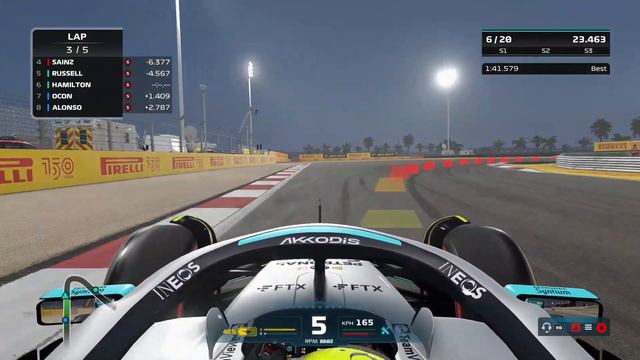 Bahrain Grand Prix | Mercedes-AMG Petronas | Lewis Hamilton | F1 22 gameplay! смотреть онлайн