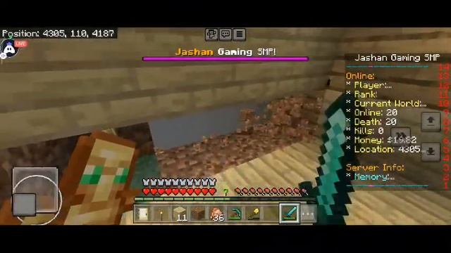 Minecraft Pocket Edition Smp Live | Smp | Minecraft Live | Join Java+Pe | Minecraft Smp live смотреть онлайн