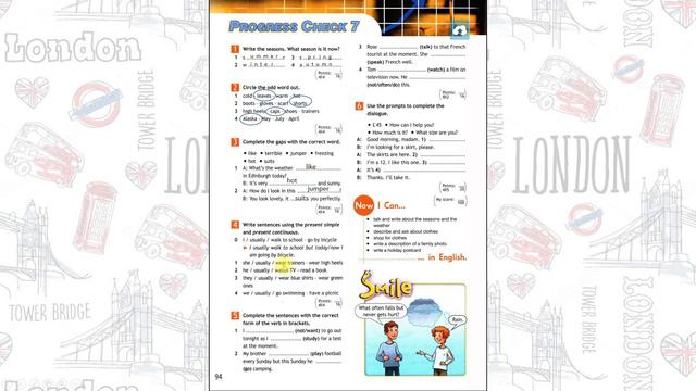 Spotlight 5. Модуль 7. Progress Check 7. смотреть онлайн