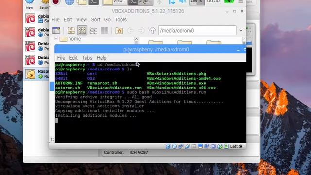 Instalación de VirtualBox Guest Additions en Raspberry Pi Desktop смотреть онлайн
