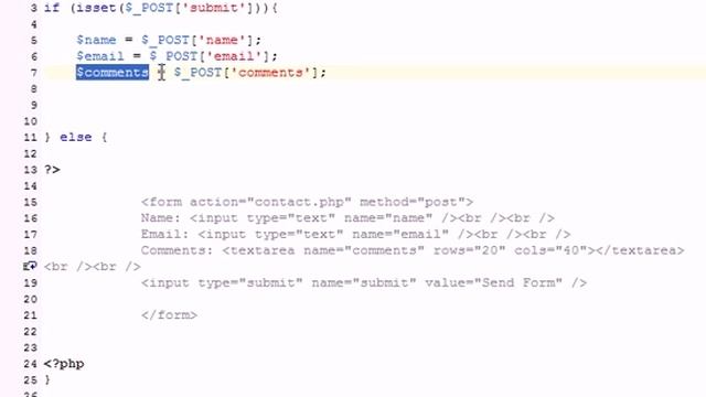 How to Make a PHP Contact Us Form With Form Validation смотреть онлайн