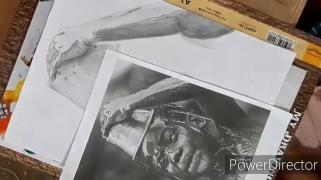 How to draw realistic sketch how to do water texture by samarth madiwal смотреть онлайн