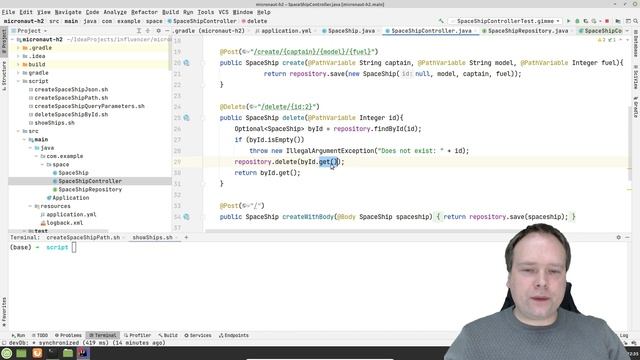 Micronaut Rest Api With Controller And H2 Database смотреть онлайн