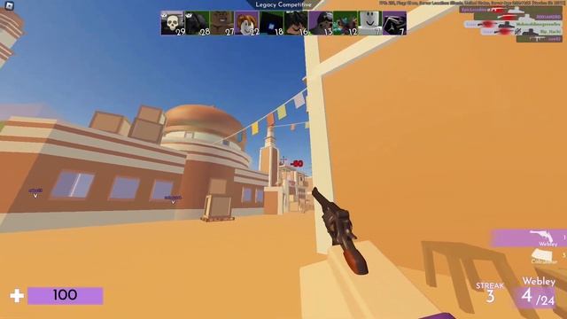 Destroying in the April Fools update.. (Roblox Arsenal) смотреть онлайн