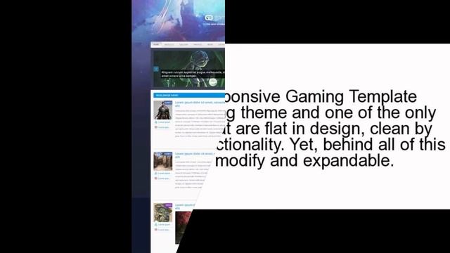 13+ Best Gaming Website Template смотреть онлайн