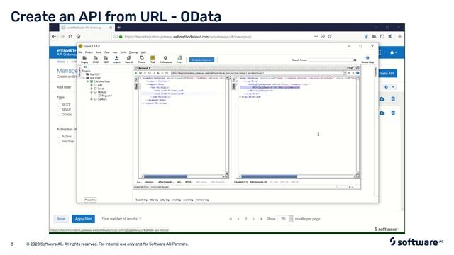 Create API from URL-WSDL and ODATA | webMethods.io API Gateway смотреть онлайн