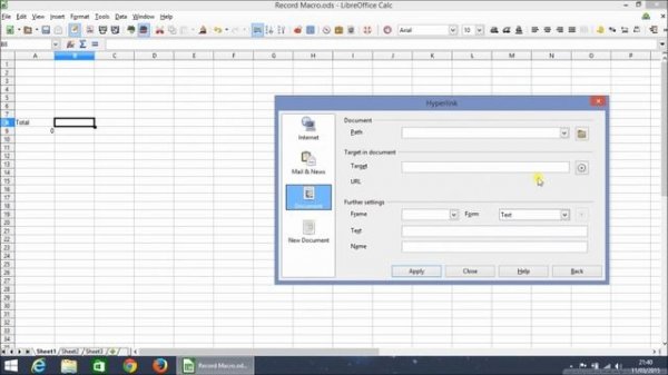 LibreOffice Calc Macro