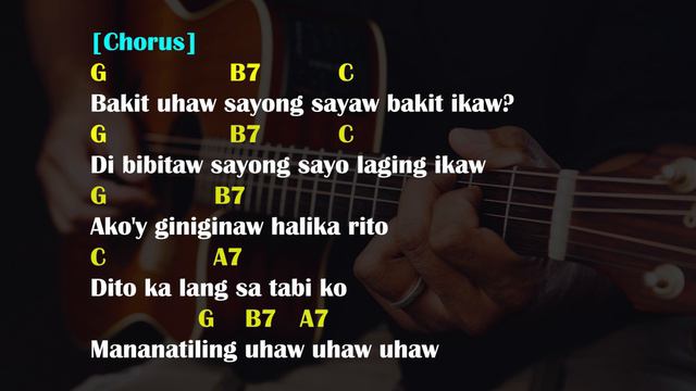 Uhaw - Dilaw (Lyrics and Chords ) Key of G смотреть онлайн