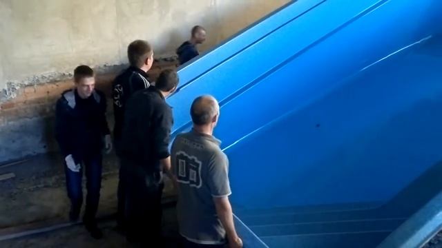 Установка чашы для бассейна смотреть онлайн