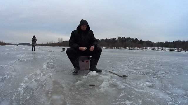 Безкивковая удочка в деле. Наконец то попали на клев. смотреть онлайн