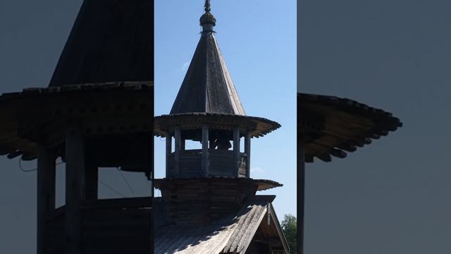 Кижи.Часовня Михаила.Колокольный звон ! смотреть онлайн