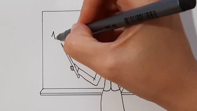 Как нарисовать УЧИТЕЛЯ/How to draw a TEACHER смотреть онлайн