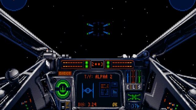 X-Wing Collector's CD-ROM PC MS-DOS Gameplay (General MIDI/HyperCanvas) смотреть онлайн