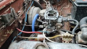 Получилось найти холостой ход на Москвич 2140