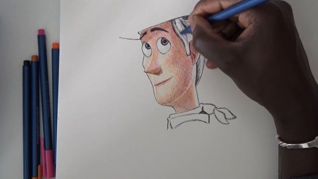 Let's SKETCH SHERIFF WOODY from TOY STORY 4 - DeMoose Art смотреть онлайн