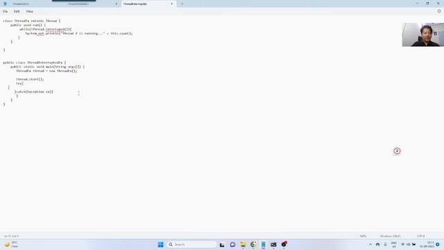 Java SE: Multithreading Part 9 | Thread interruption interrupt(), Thread.interrupted() смотреть онлайн