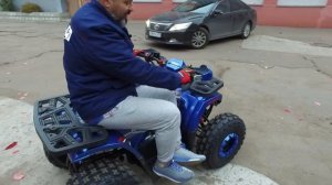Не давайте ребенку ездить на квадроцикле! Смотрите как ограничить скорость.