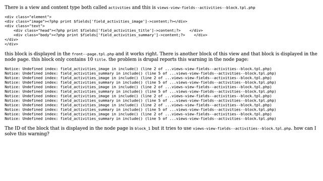 Drupal: Why do I receive wrong Notice: Undefined index? смотреть онлайн