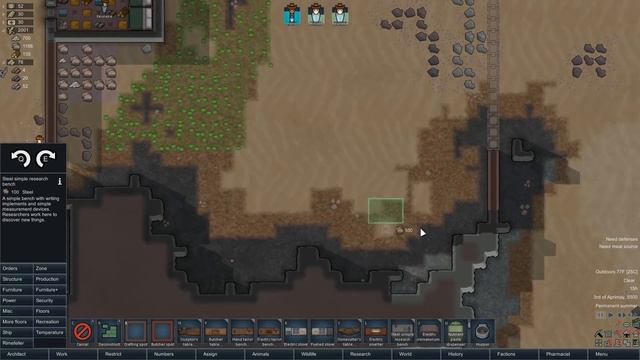 Rimworld: Desert Doom - Part 1: Dust. Wind. Dude. смотреть онлайн