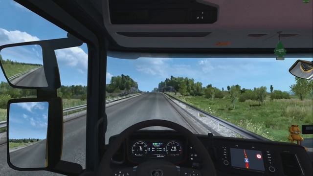 ETS2 1.35 RusMap 1.9.0 Scania S520 Kandalaksha - Lodeynoye Pole смотреть онлайн
