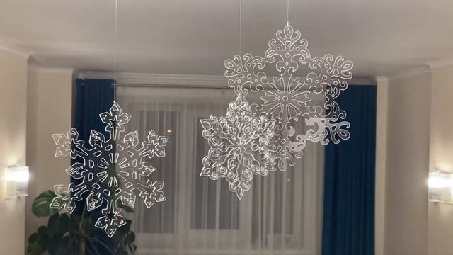Новогодние снежинки смотреть онлайн