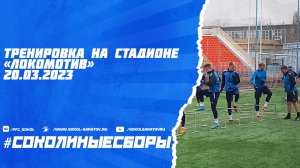 Тренировка "Сокола". Саратов, ст. "Локомотив". 20.03.23г.