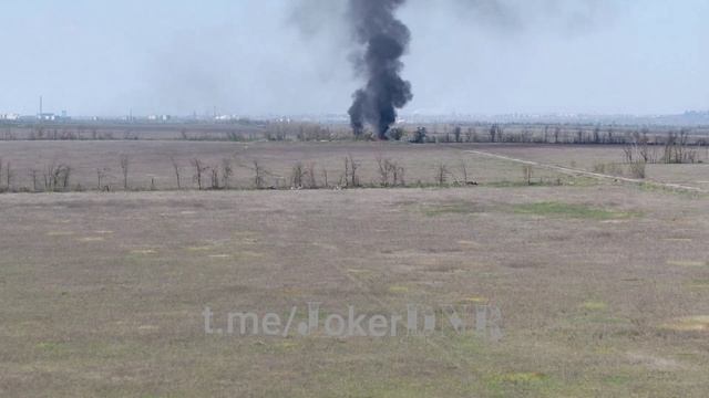 Уничтоженный блокпост 128-й горно-штурмовой бригады ВСУ смотреть онлайн