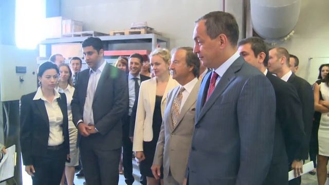 Открытие завода "Витра-сантехника" в п.Большевик смотреть онлайн