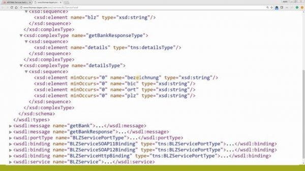 Introduction To WSDL (Web Services Description Language)