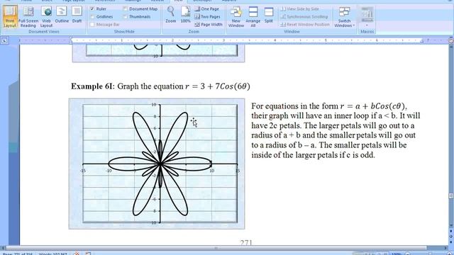5.5.2 Polar Coordinates and graphs using Excel part 2 смотреть онлайн