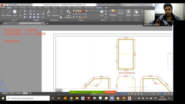 AUTOCAD 11 - PSLTSCALE смотреть онлайн