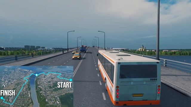 NIZHNY NOVGOROD - BIG BUS RIDE / Поездка на автобусе через весь Нижний Новгород