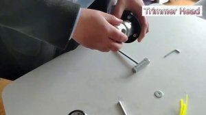 Алюминиевая головка триммера для травы с 4 линиями